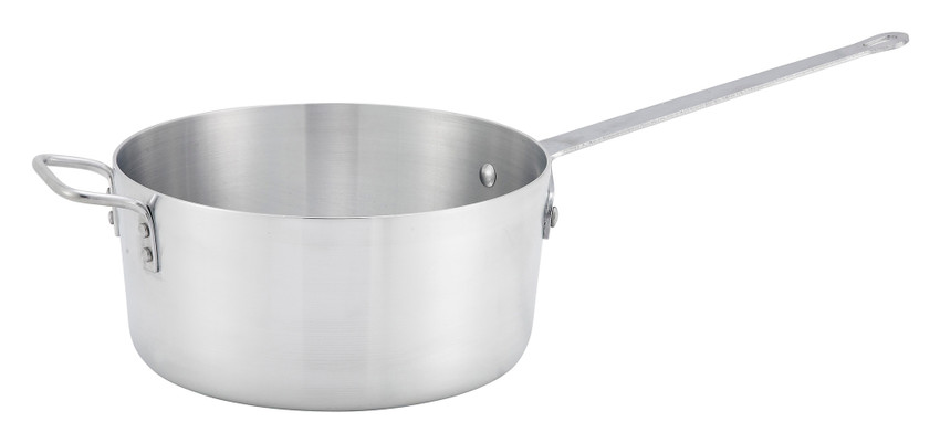 Winco SSET-7, 7-Quart Premium Stainless Steel Saute Pan with Cover