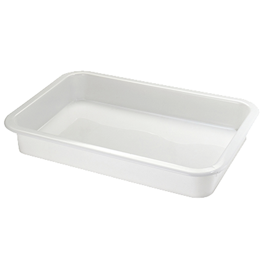 Cambro DB18263P148 18 x 26 x 3 White Polypropylene Pizza Dough Proofing  Box