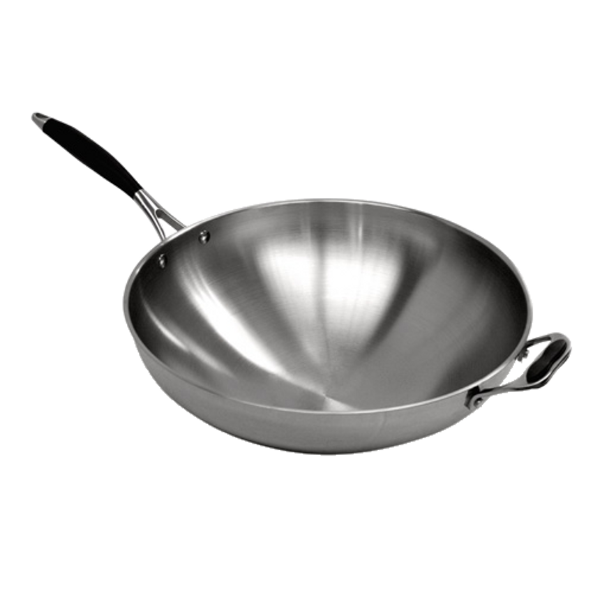 Town 34730 30 Hand Hammered Cantonese Wok