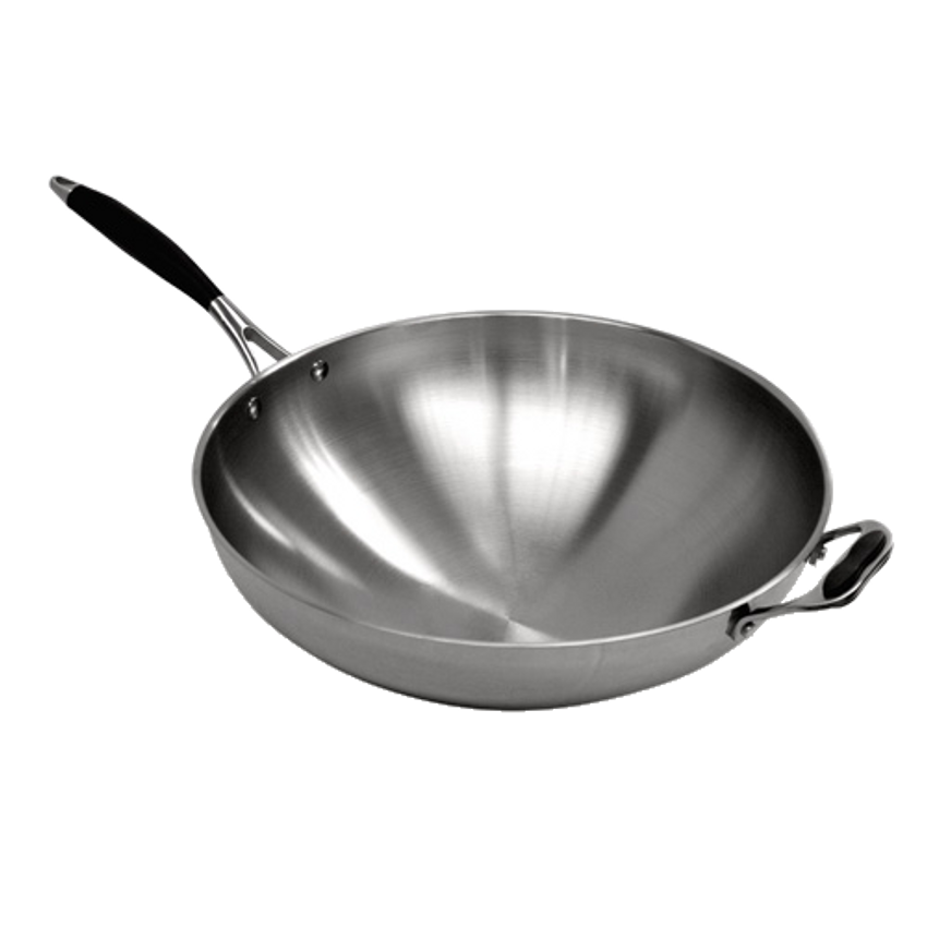 Town 34724 24 Hand Hammered Cantonese Wok