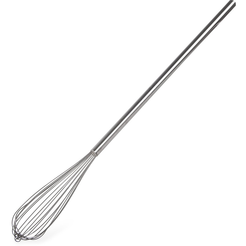 Matfer Bourgeat 111022 Piano Whisk 10 L Non-Twist Spring Wire ExoGlass  Insulated Handle Stainless Steel - Culinary Depot