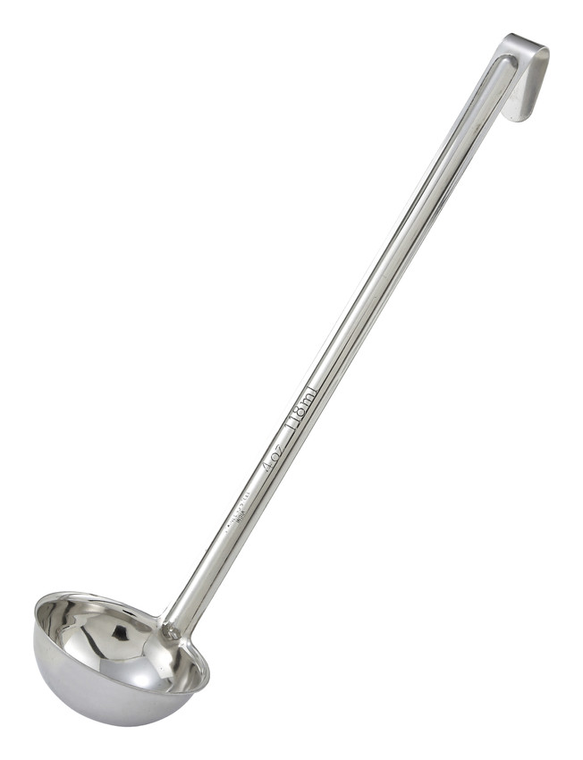 4 Ounce Stainless Steel Ladle — Kitchen Supply Wholesale