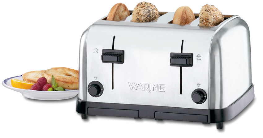 Waring WCT702 2-Slice Toaster - Brushed Chrome Steel