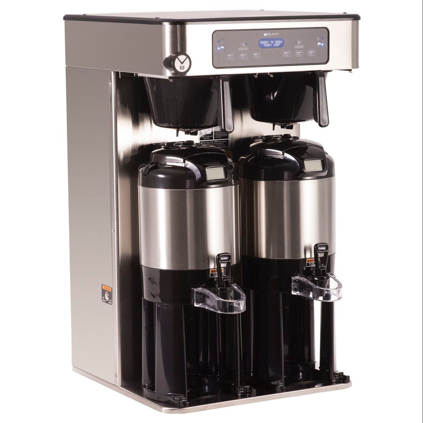 ICB Twin Tall, 120/240V Stainless Steel - Coffee - BUNN Commercial Site