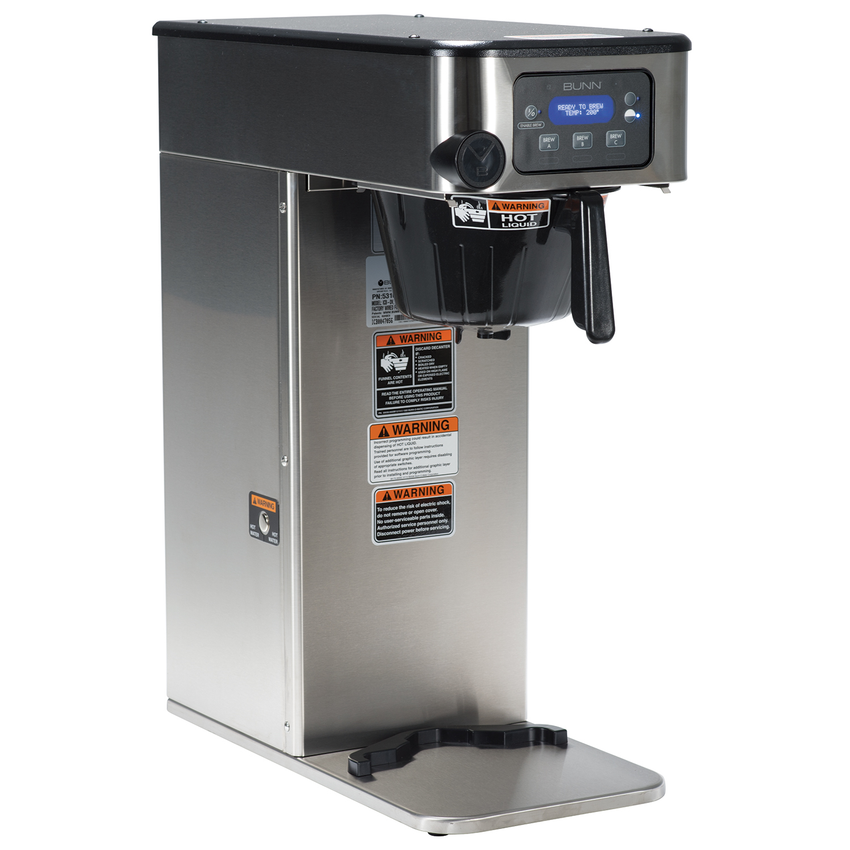Bunn 38700.0010 (1) 1.9 to 3L Airpots 200 oz. AXIOM-DV-APS Airpot Coffee  Brewer - 120 Volts/208 Volts - Culinary Depot