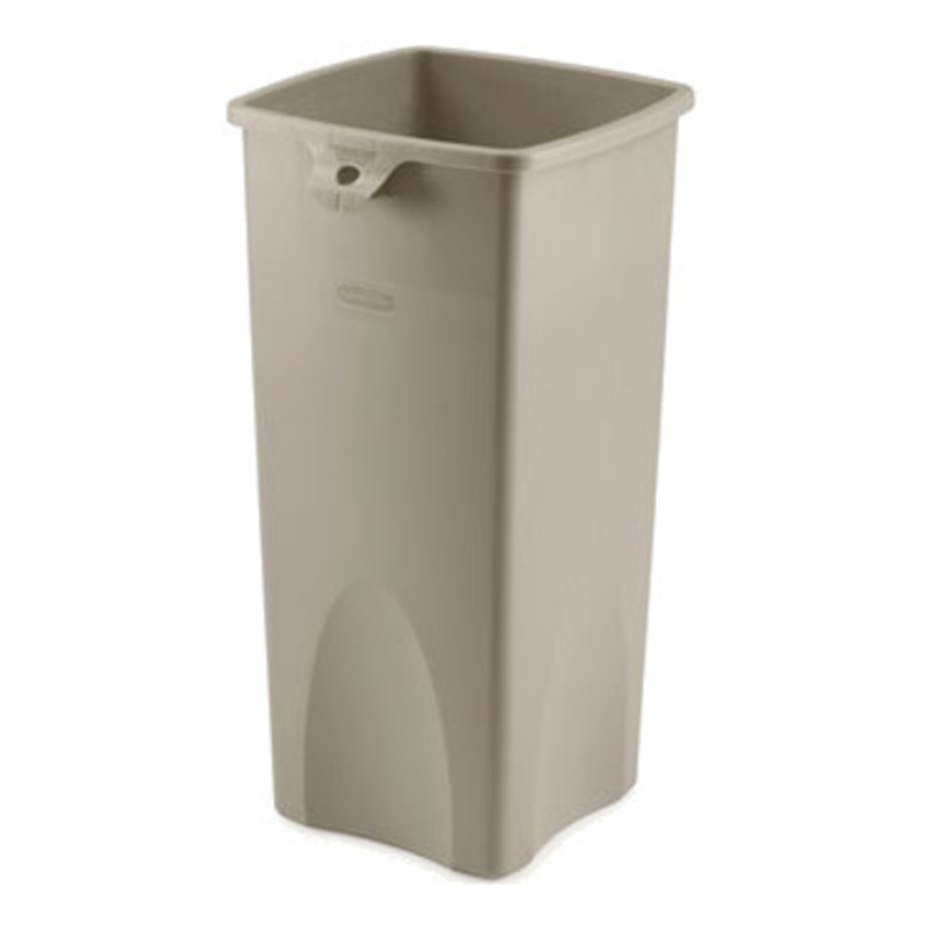 Rubbermaid Untouchable 23-Gallon Square Recycling Container