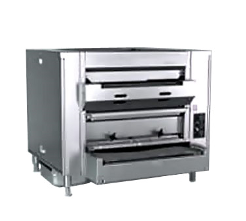 Garland M110XM Master Series Double Broiler, Deck-Type, GAS