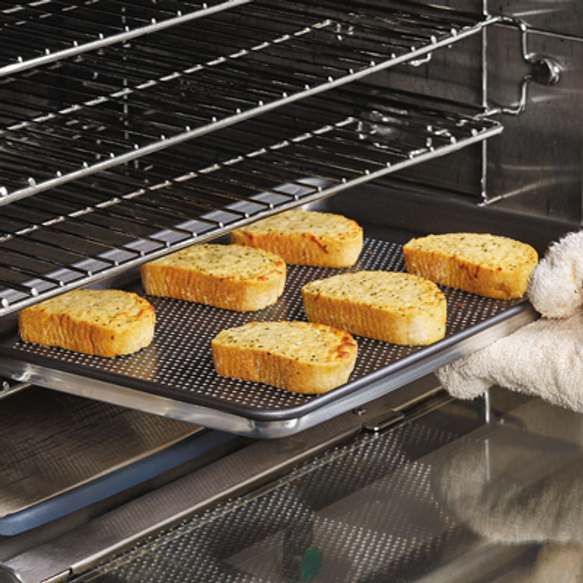 Vollrath 9002P Full Size Wear-Ever Perforated Aluminum Sheet Pan