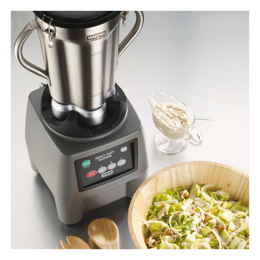 Waring CB15T 1 Gallon Stainless Steel Food Blender with Timer