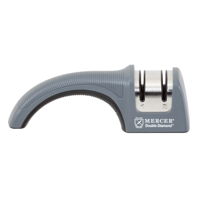 Mercer Culinary M14410 10 Ceramic Knife Sharpener with Black Nylon Handle