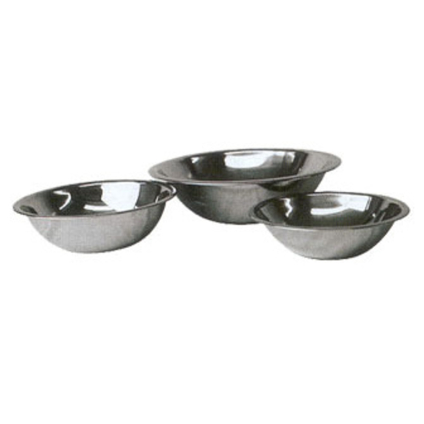 Winco MXBT-800Q 8 qt. Stainless Steel Mixing Bowl