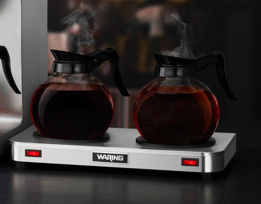 Waring WCW20 Double Burner Coffee Warmer