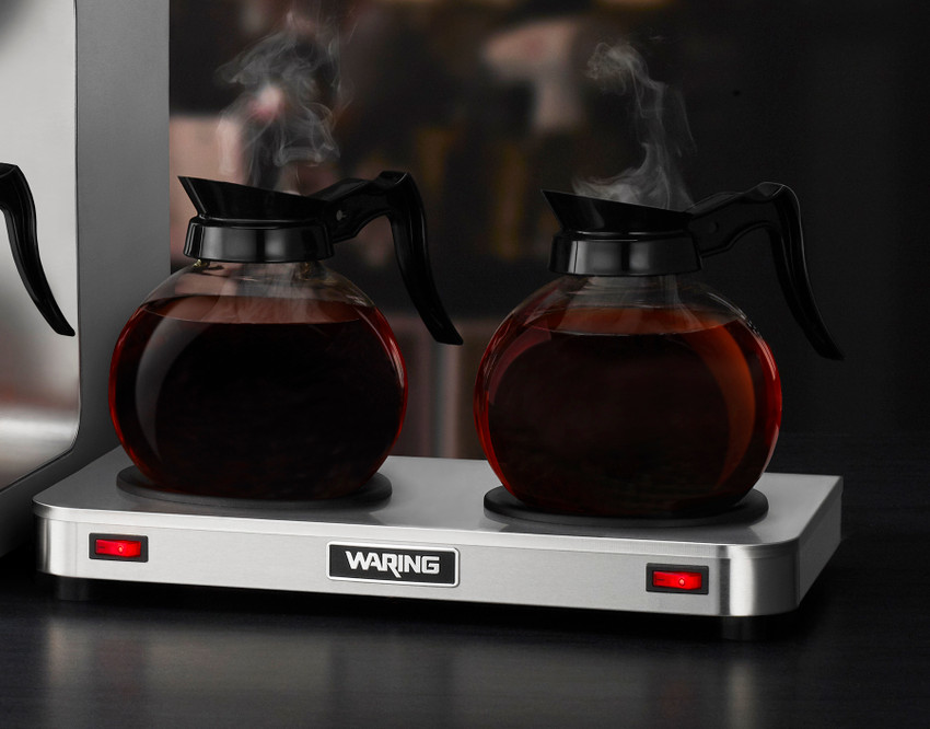 WCW20R - Step-Up, Double Coffee Warmer