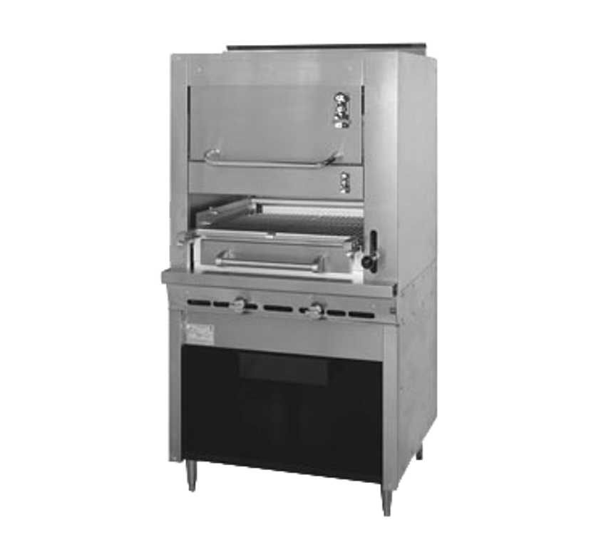 Garland M110XM Master Series Double Broiler, Deck-Type, GAS