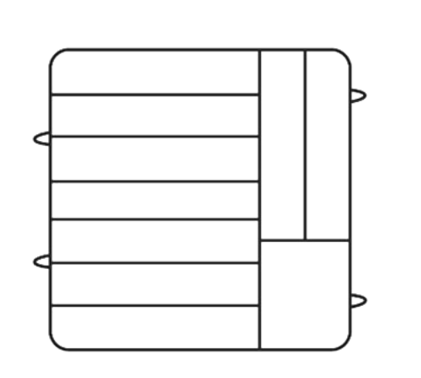 Vollrath TR3 Traex Peg Rack