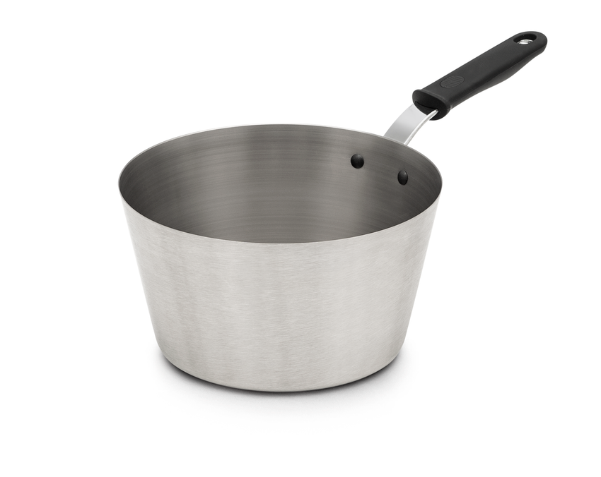 Vollrath 3800 Optio 1 Qt. Stainless Steel Sauce Pan / Butter Warmer with  Aluminum-Clad Bottom and Cover