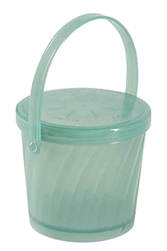 G.E.T. 12 Oz Jade Polypropylene Eco-Takeout Soup Container - 4 1/4Dia x 2  3/4H