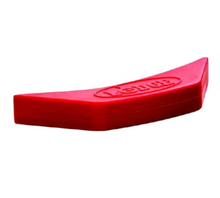 Lodge Cast Iron Red Silicone Hot Handle Holder for Skillets, ASHH41,  includes One Red Handle Holder 