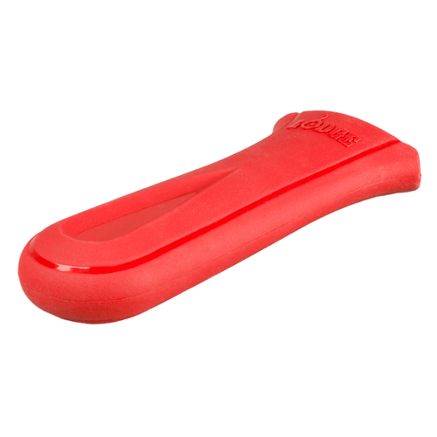 Lodge Silicone Hot Handle Holder - Red Heat Protecting Silicone Handle for  Lodge Cast Iron Skillets with Keyhole Handle & ASAHH41 Silicone Assist