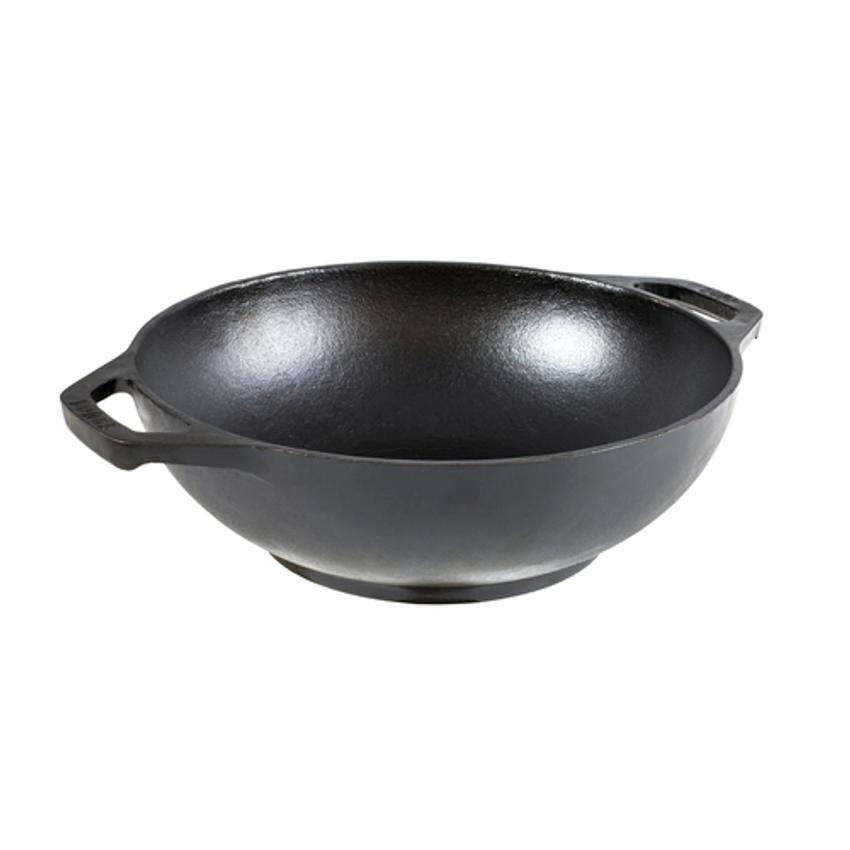 Lodge L9MW 9.19 Cast Iron Oven Safe Dual Handles Mini Wok (3 Each per  Case) - Culinary Depot