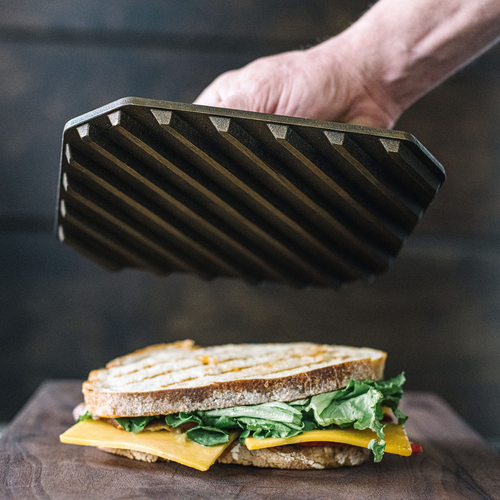 lodge cast iron panini
