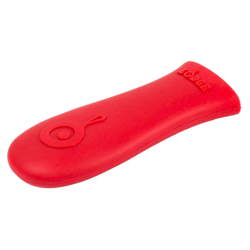 Lodge Silicone Hot Handle Holder - Red Heat Protecting Silicone Handle for  Lodge Cast Iron Skillets with Keyhole Handle & ASAHH41 Silicone Assist