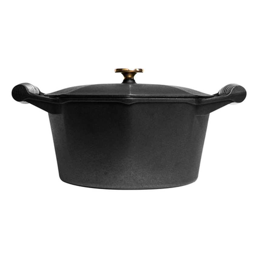 Finex SL12-10001 12 Octagonal Seasoned Cast Iron Skillet w/ Lid & Steel  Spring Handle