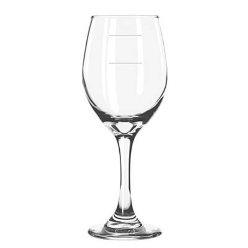 Libbey 231L 15.25 oz. Tidal Blue Stemless White Wine Glass - 12/Case