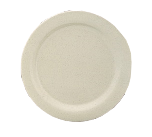 Yanco AD110 Beige Melamine Round Ardis Dinner Plate Culinary Depot