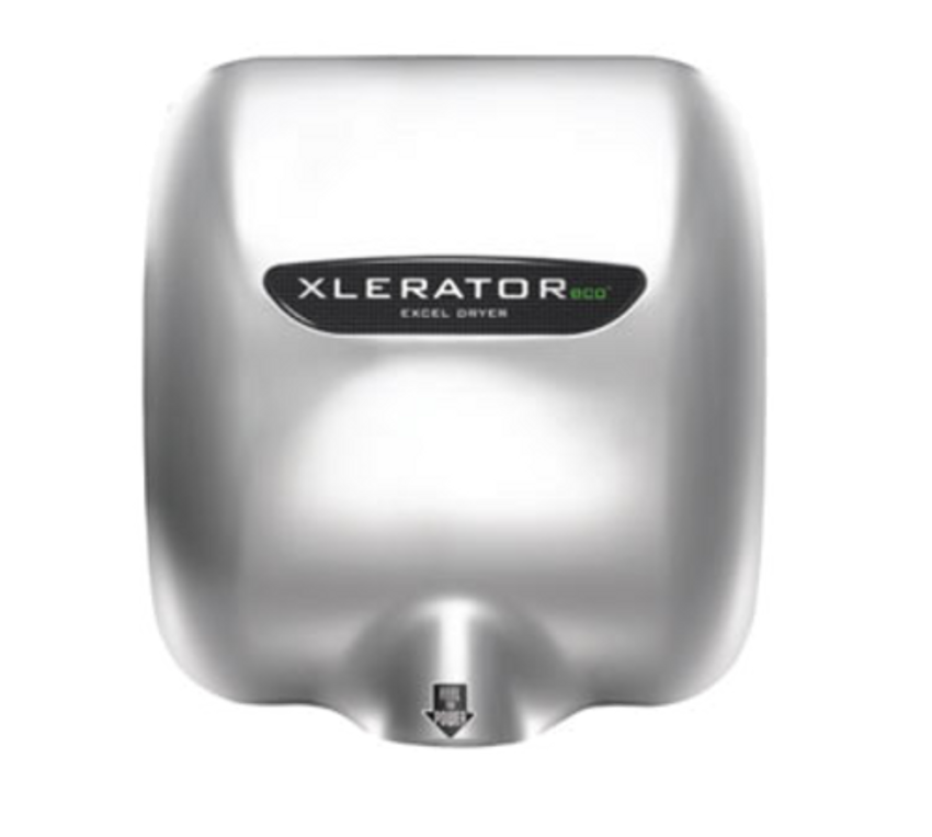 Excel Dryer XL-C-ECO Chrome Plated Surface Mounted Integral Spout Automatic  XLERATOReco Hand Dryer 110-120 Volts Culinary Depot