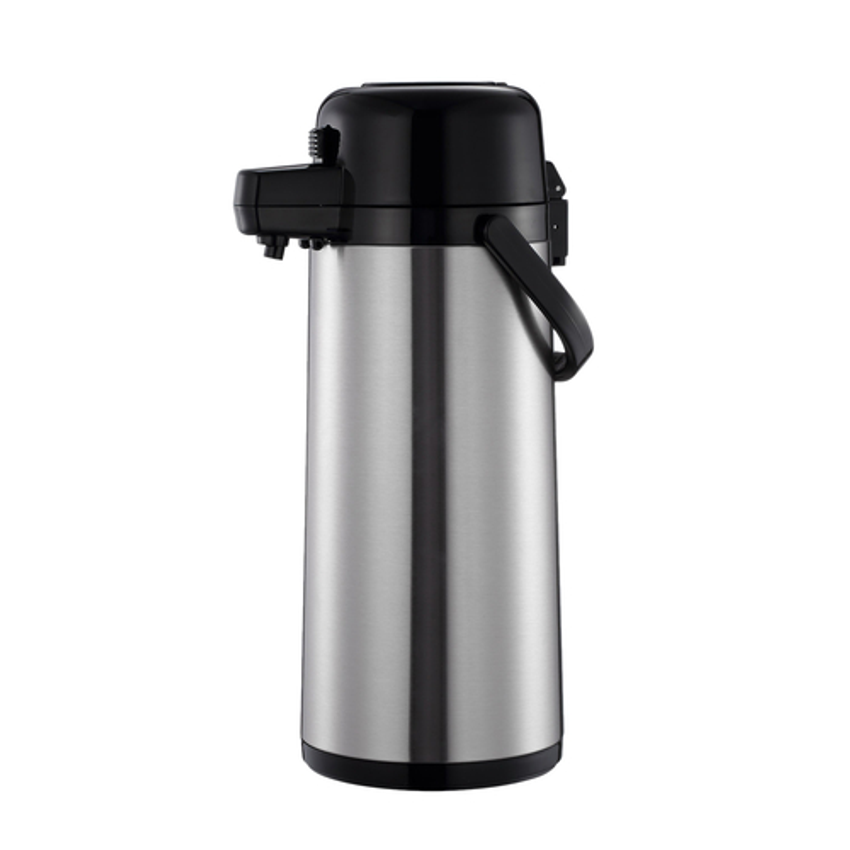 Winco APSK-730, 3.0-Liter Stainless Steel Air Pot with Lever-Top