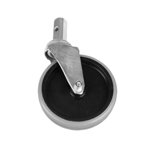 Thunder Group PLRC005 5" Swivel NonLocking Heavy Duty Stem Caster