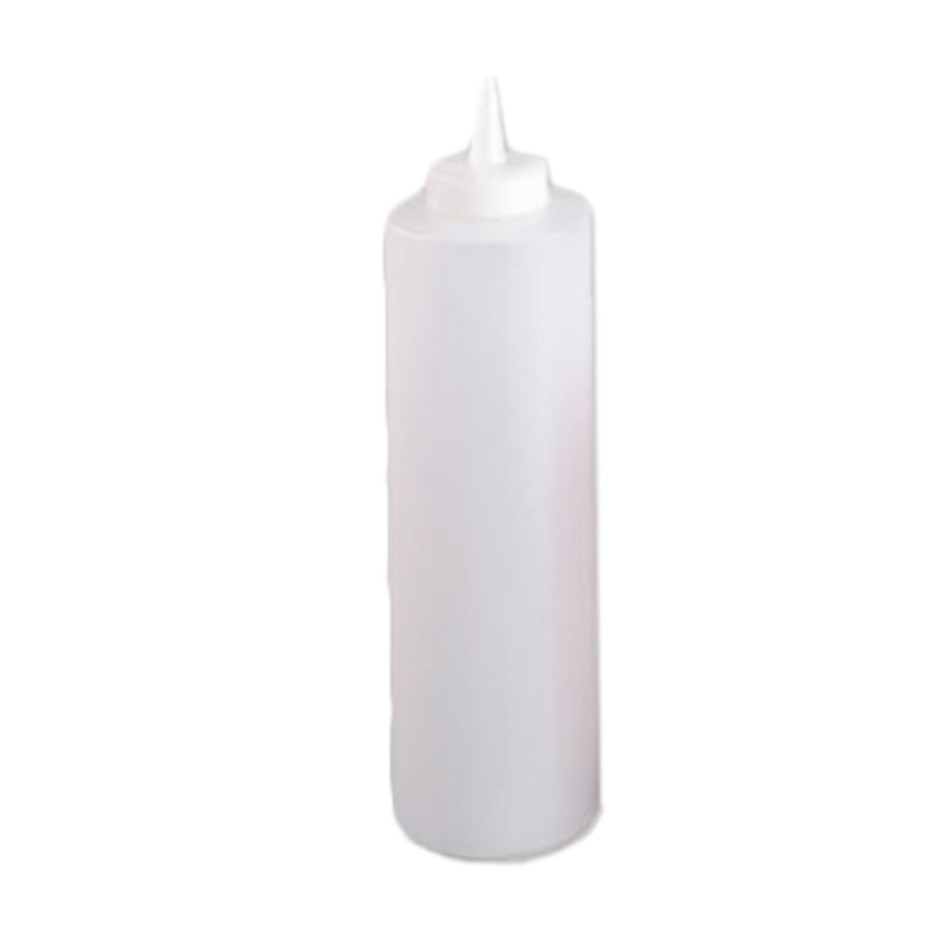 Thunder Group PLTHSB012C - Clear Squeeze Bottles 12 oz (12 per Case)