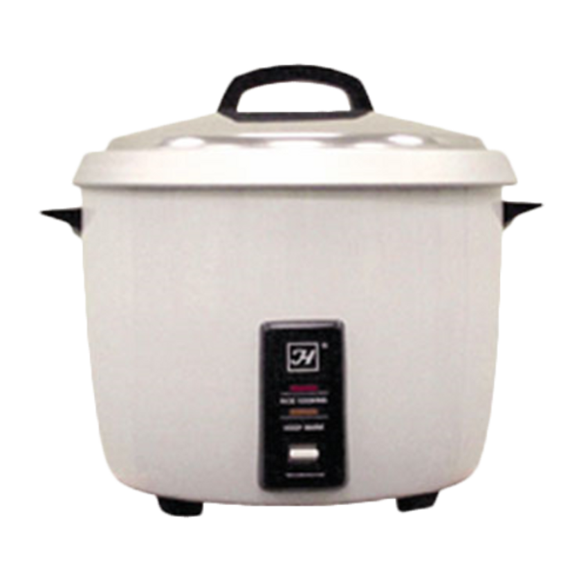 Thunder Group SEJ3201 60 Cup (30 Cup Raw) Stainless Steel Electric Rice  Cooker / Warmer