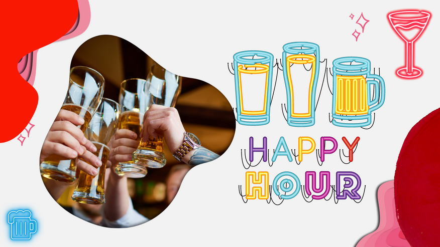 happy hour clipart