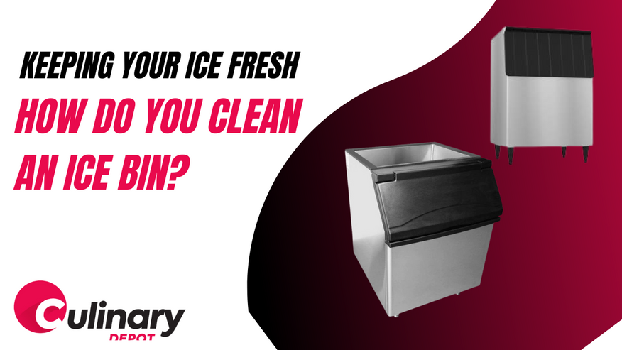 Keeping Your Ice Fresh: How do you Clean an Ice Bin?