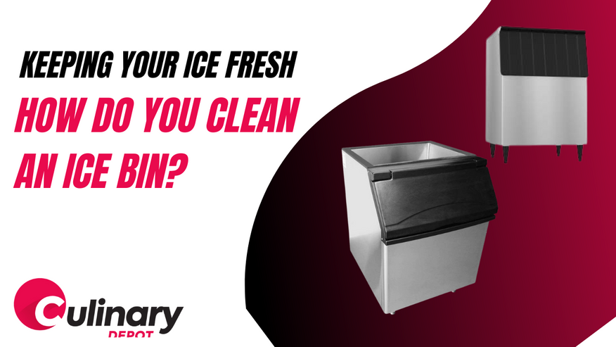 How to Clean Your Ice Machine Bin - EasyIce