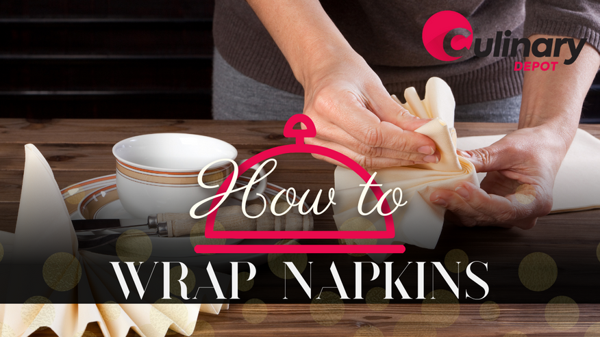 Steps on How to Roll Silverware in a Napkin