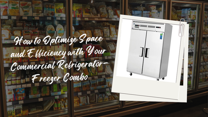 How to Optimize Space and Efficiency with Your Commercial Refrigerator-Freezer Combo
