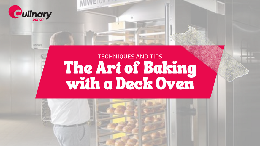 The Art of Baking with a Deck Oven: Techniques and Tips