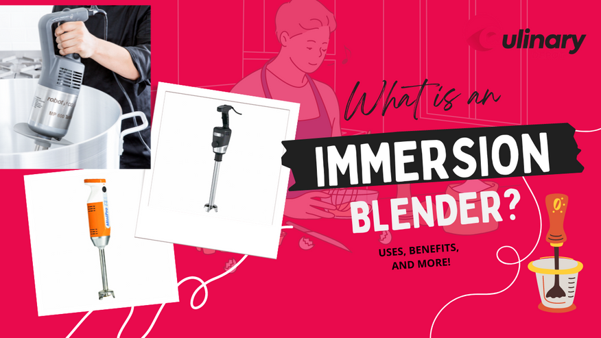 Immersion Blender Uses & Techniques