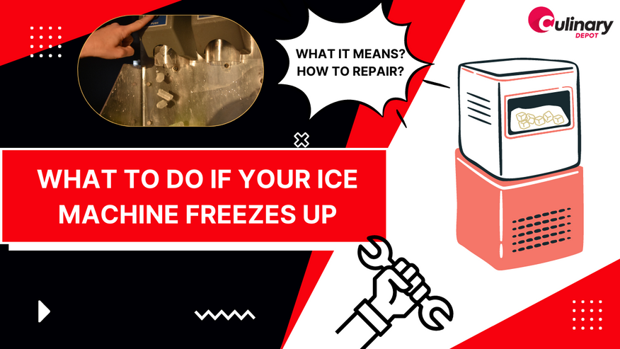 What to Do if your Ice Machine Freezes up