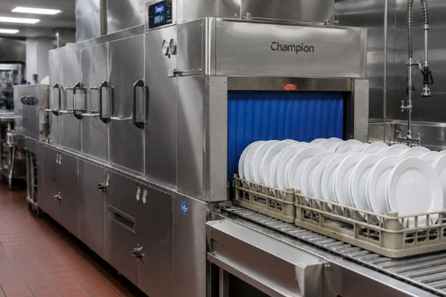 image of a champion dishwashwer hard at work