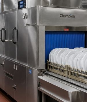 image of a champion dishwashwer hard at work