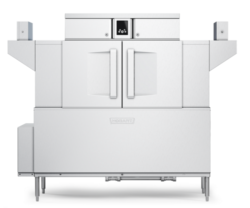 Hobart CL64-DWR+BUILDUP Low Temp Conveyor Dishwasher With Booster