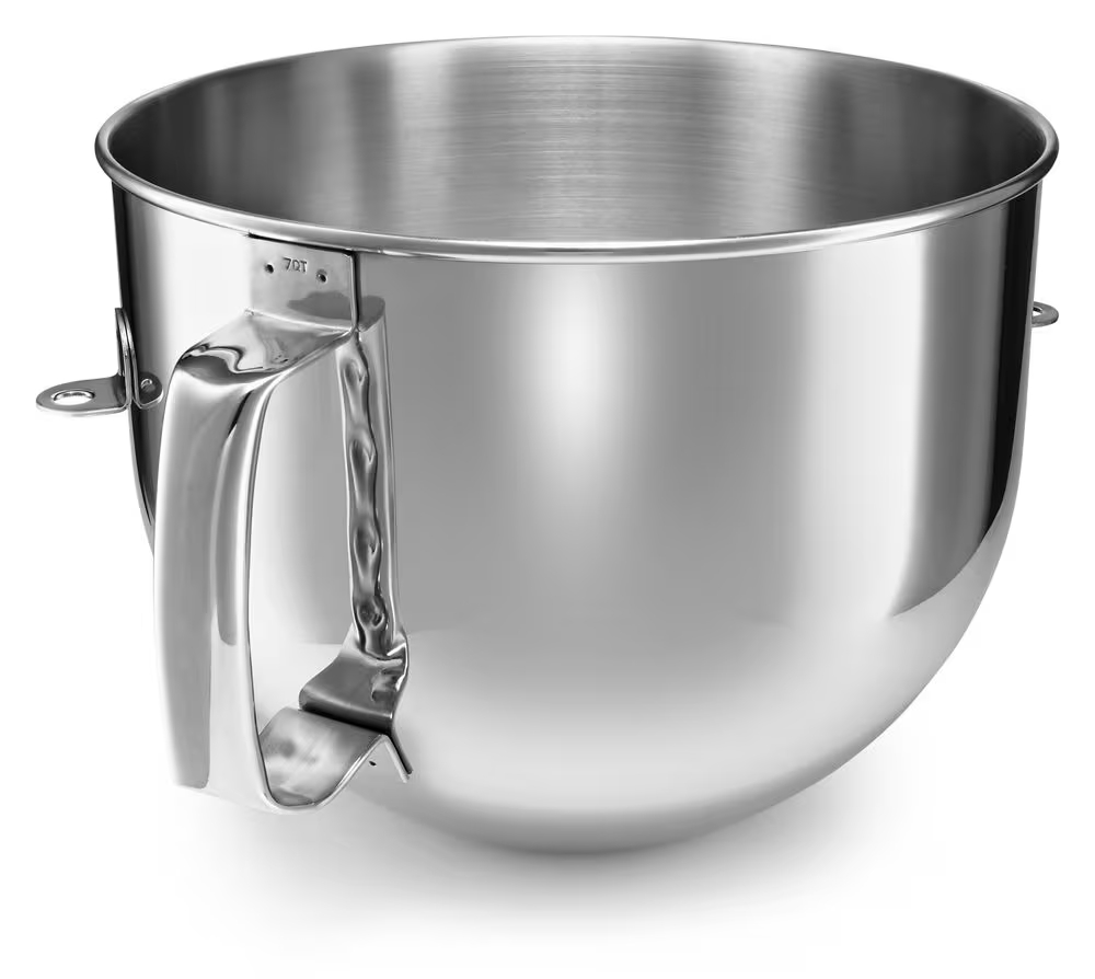 KitchenAid ステンレスボウルK 45 ＆エコール辻編パウンドケーキ本 KitchenAid KA7QBOWL 7 Qt. Bowl-Lift Stainless Steel Bowl