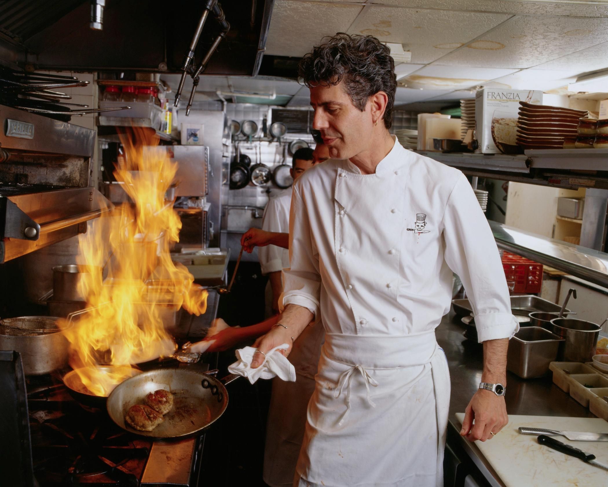 anthony bourdain cooking