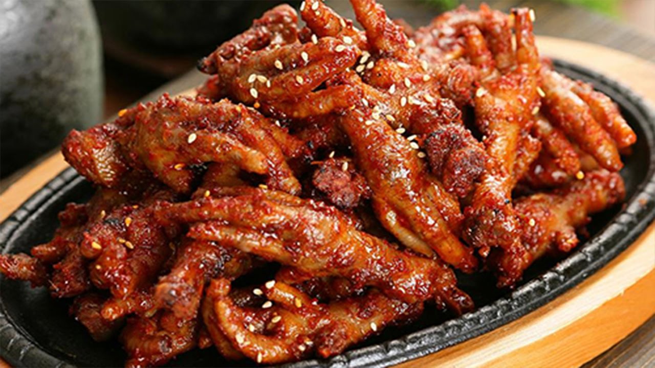 weird meals from around the world - chicken feet