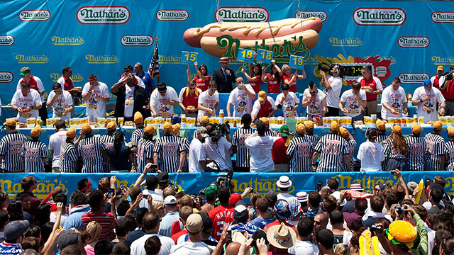 nathan's contest