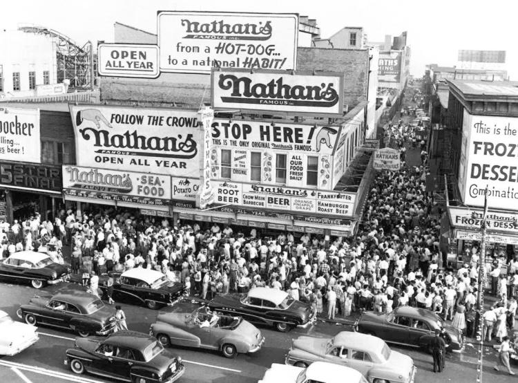 nathan's hot dog eating contest history lesson